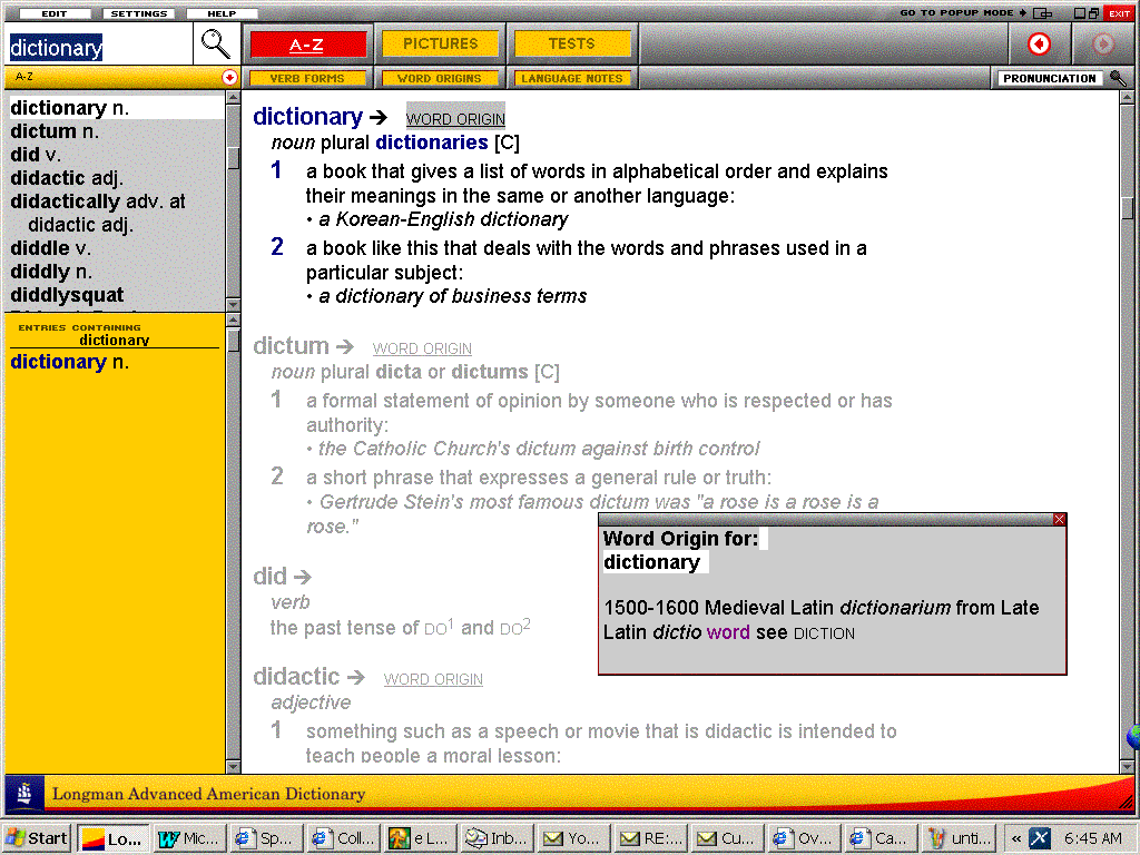 Longman Dictionary For Mac